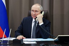 Путин провел телефонный разговор с иностранным лидером