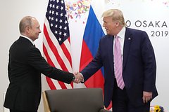 Трамп прокомментировал условия встречи с Путиным
