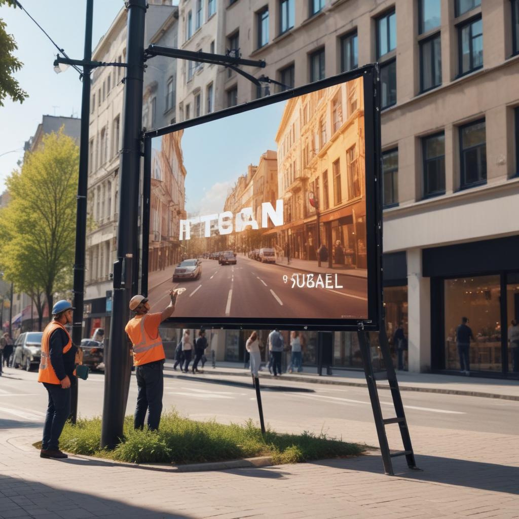 Производство и монтаж наружной рекламы: этапы и требования