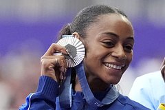 Американскую олимпийскую чемпионку задержали за нападение на возлюбленного