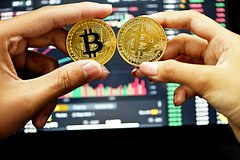 Цена биткоина побила рекорд