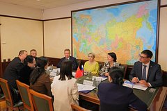 Делегация из Харбина и ВАРМСУ представили планы по развитию сотрудничества муниципалитетов