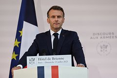 Макрон сделал заявление о применении Францией ядерного оружия