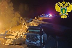 Мост в Брянской области обрушился за пару секунд до прохождения под ним поезда