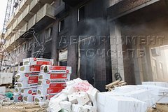 Названа причина пожара в строящемся ЖК от ПИК в Москве