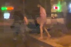 Очевидцы сняли еще одну &laquo;голую вечеринку&raquo; с бородачом в Москве