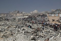 Опубликованы кадры разрушений в секторе Газа