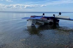 Появились подробности крушения легкомоторного самолета на пляж в Кронштадте