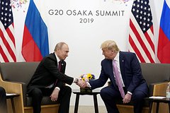 Путин и Трамп отметили братство по оружию во время Второй мировой войны