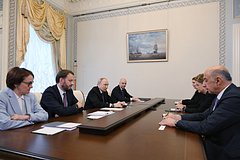 Путин встретился с главой Нового банка развития