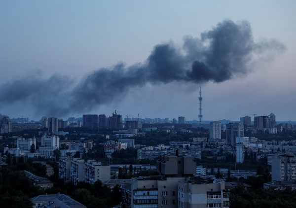 Россия нанесла массированный удар по Украине. Ракеты и &laquo;Герани&raquo; прилетели в Киев и западные области