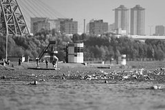 Спортсмен умер во время соревнований по триатлону в Москве