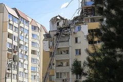 Стало известно о возможном сносе двух подъездов в обрушившемся российском доме