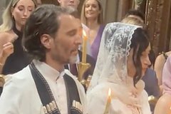 Старший сын Софи Лорен обвенчался в Грузии с тренером по зумбе