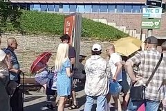 В Эстонии рассказали об огромных очередях на границе с Россией