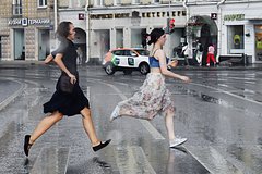 В Москву нагрянул шторм