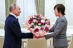 Вдова экс-премьера Японии заявила о разговоре по душам с Путиным