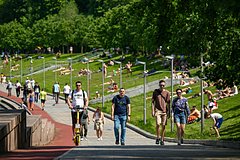 Весна в Москве оказалась аномально солнечной